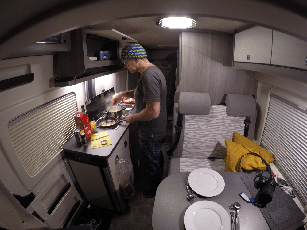 Kochen im Hobby Vantana
