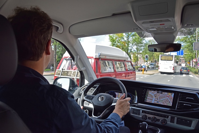 Fahrsituation VW T6.1 Multivan