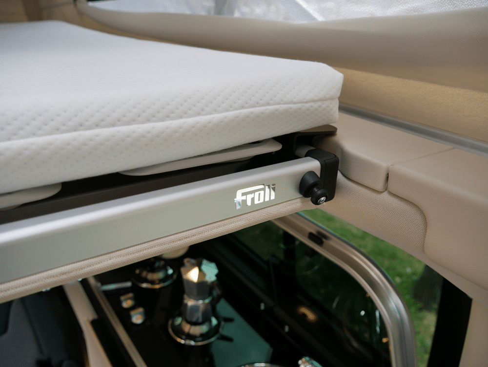 Dachbett im Marco Polo mit Froli-System