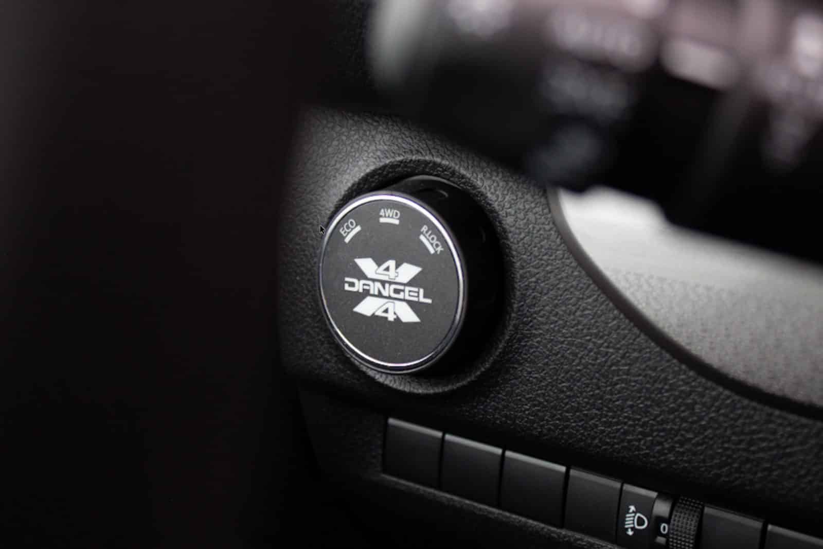 Wählschalter Campster mit Dangel-Allrad