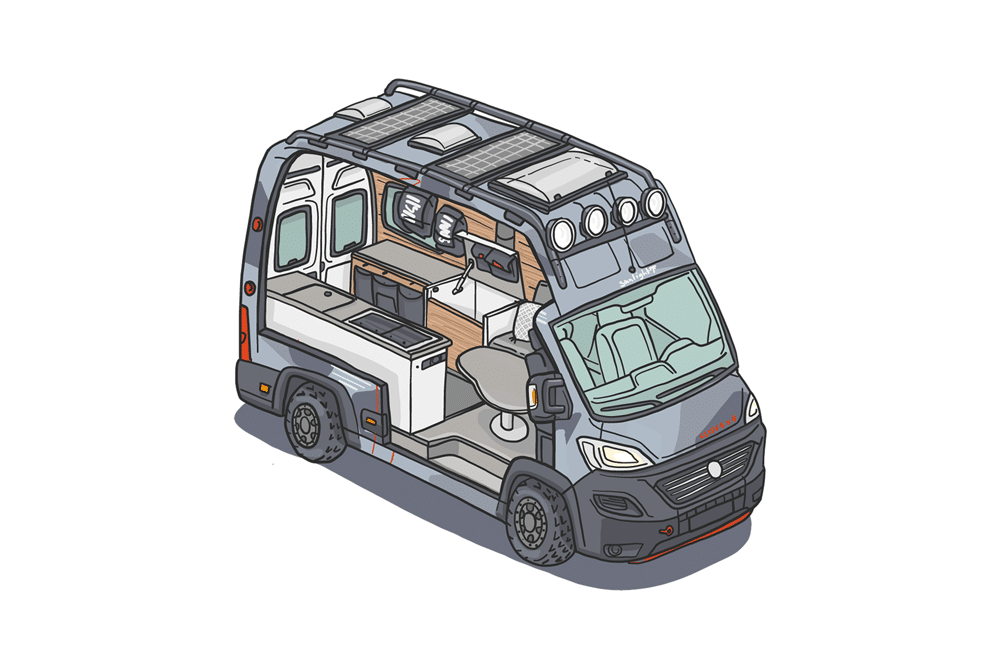 Sunlight CLIFF 4x4 Adventure Van