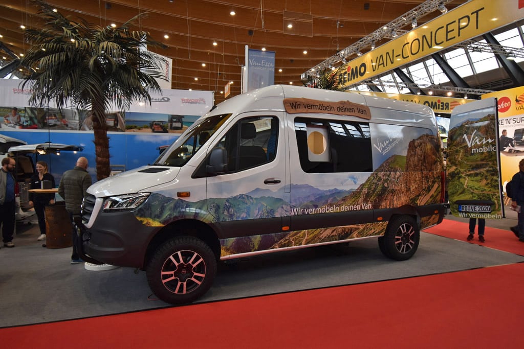 VanEssa Mobilcamping: Sprinter 4x4-Prototyp - CamperVans Magazin