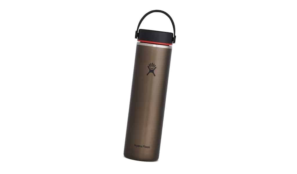 Ausrüstung zum Wandern: Hydro-Flask-24-oz-WIde-Mouth-Trail-Obsidian
