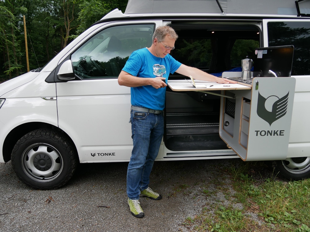 Tonke Van auf VW T6