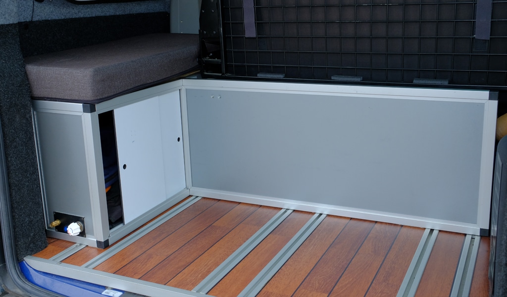 Alusteck-Camper-Möbel