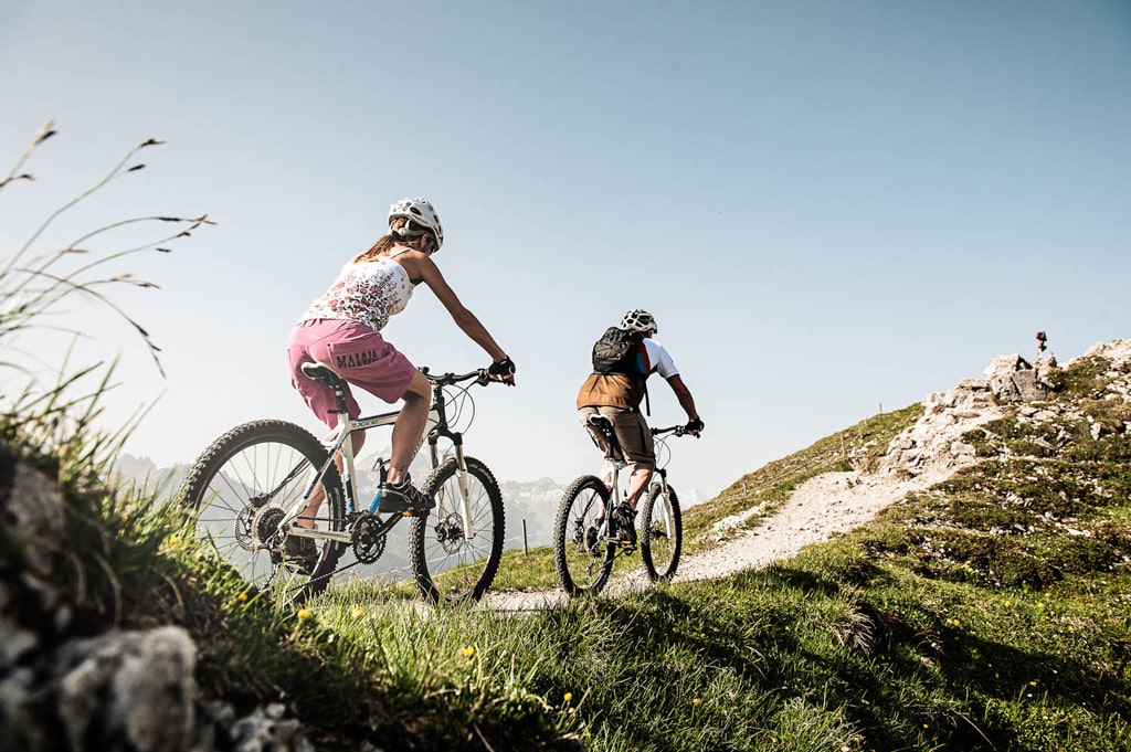 Bergeweise Mountainbike-Abenteuer