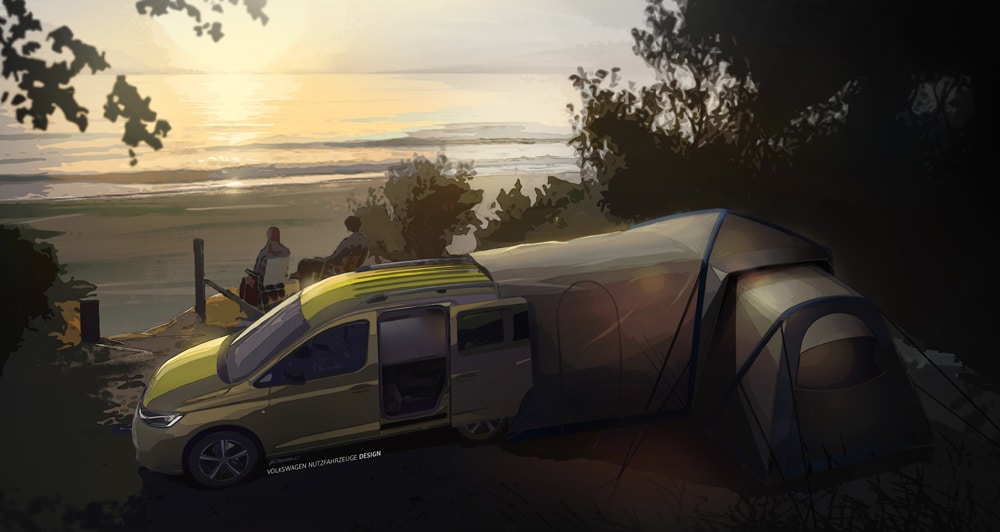 VW Caddy Beach 2021