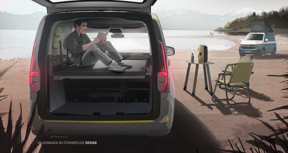 VW Caddy Beach 2021