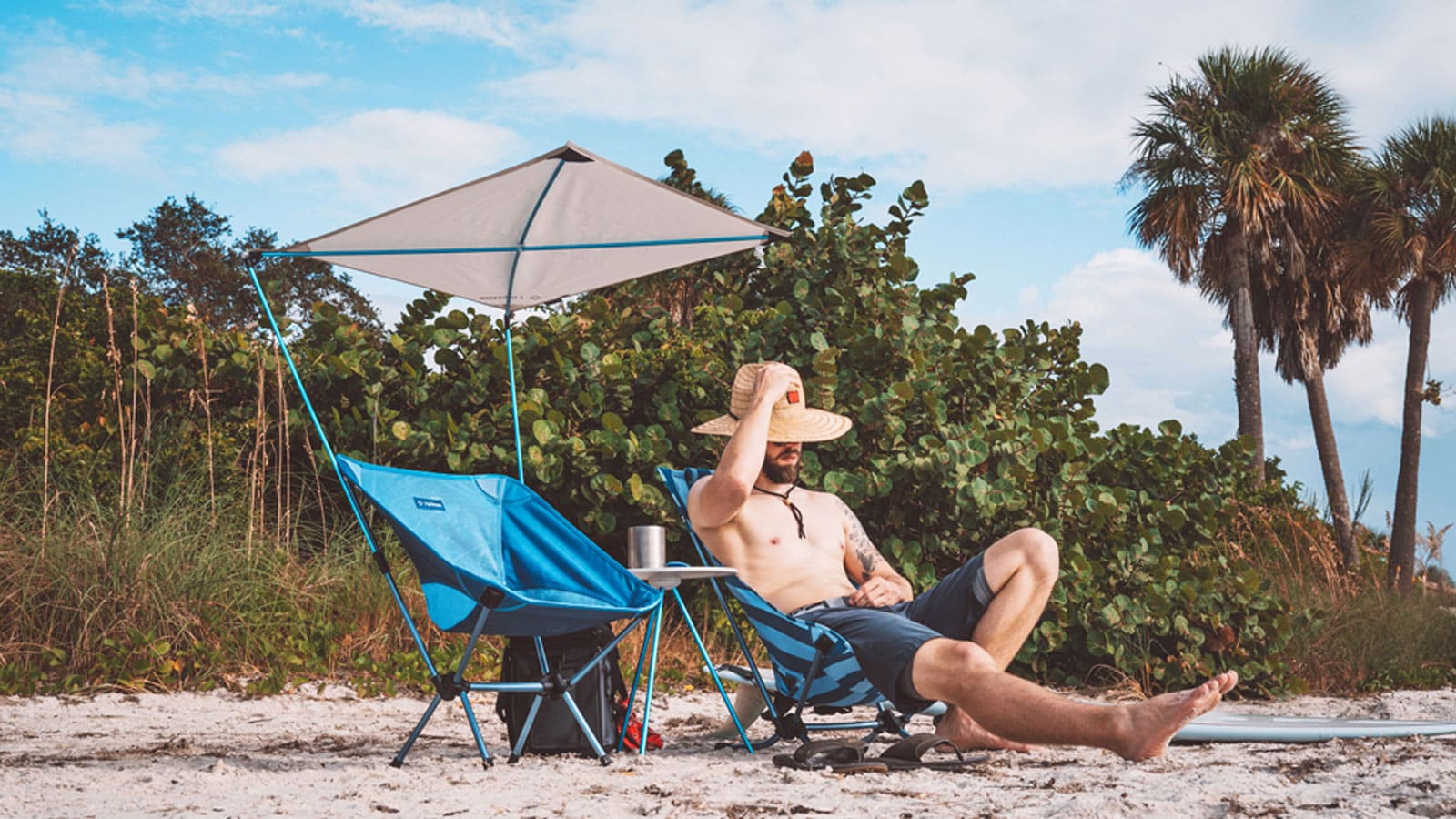 Helinox-Personal-Shade Campingstuhl