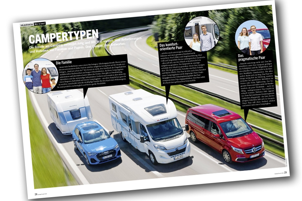 CamperCoach Campertypen