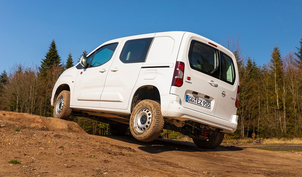 Opel Combo 4x4 mit Dangel-Allrad