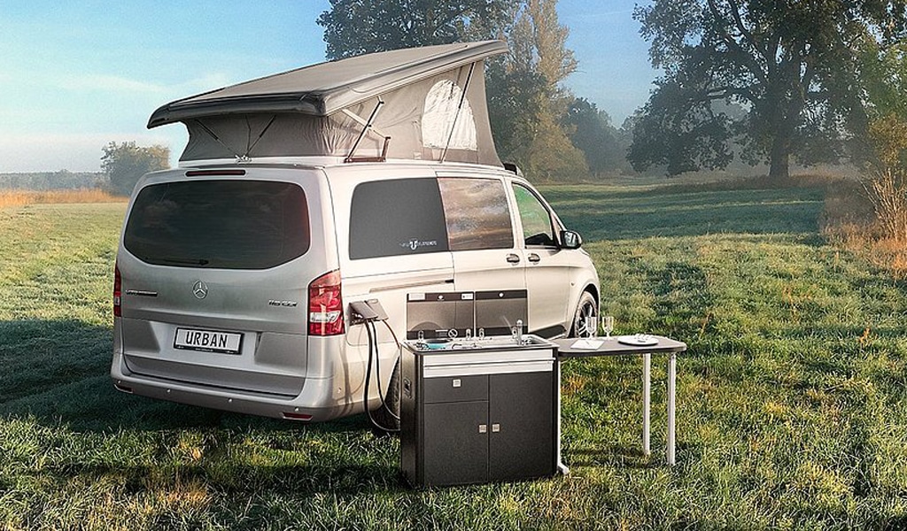 VanTourer Urban auf Mercedes-Benz Vito Outdoor Küche