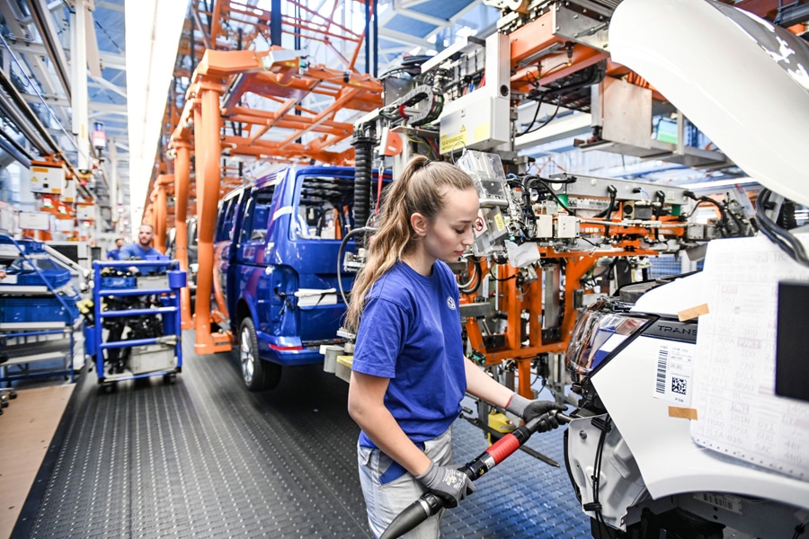 Produktion VW T6.1 in Hannover