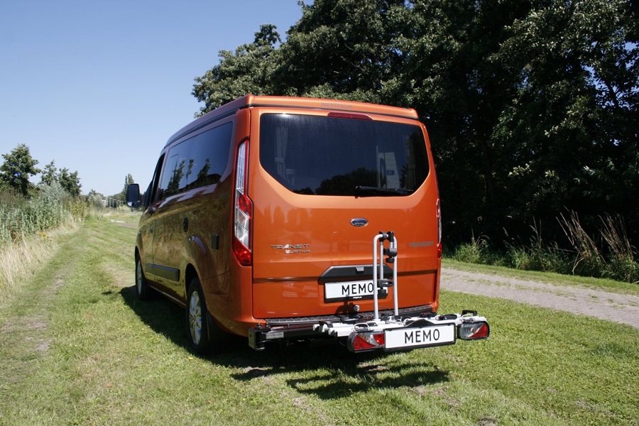 Ford Nugget Zubehör - Fahrradtransport / Schwenkmodul