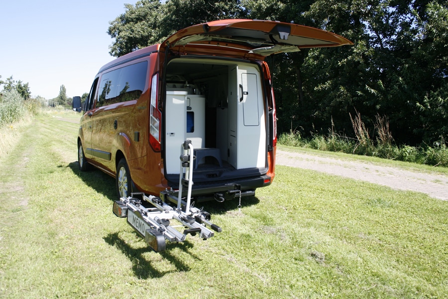 Memo Europe Van Swing Ford Transit Custom Fahrradträger