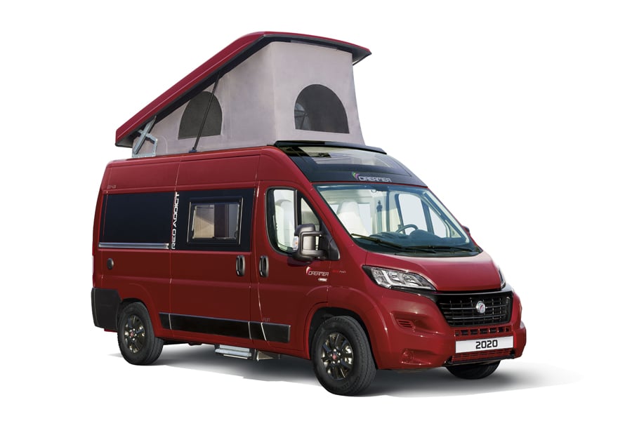 Dreamer Kastenwagen mit Aufstelldach