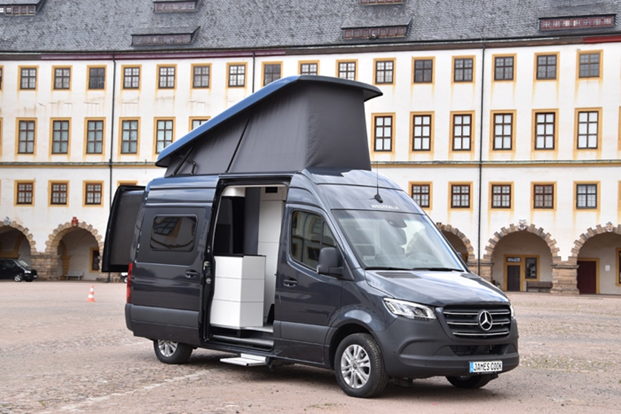 Westfalia Kastenwagen mit Aufstelldach