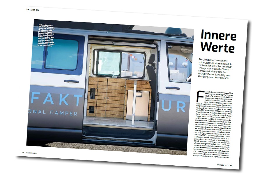 Bullifaktur im Draußen-Magazin