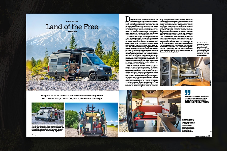 CamperVans Edition Outside Van