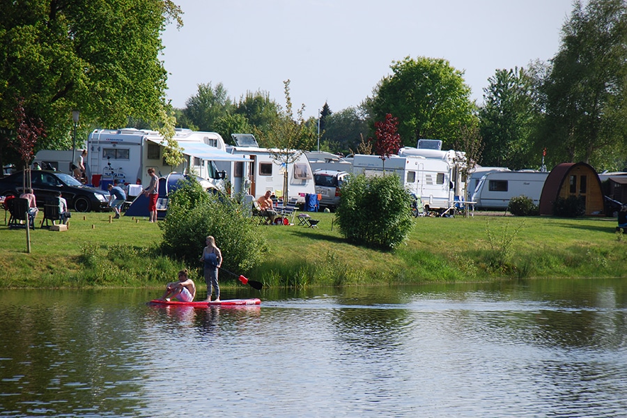 Platz 8: Camping & Ferienpark Falkensteinsee, Deutschland. Naturnahe und sehr gepflegte Anlage mit engagierten und freundlichen Betreibern.