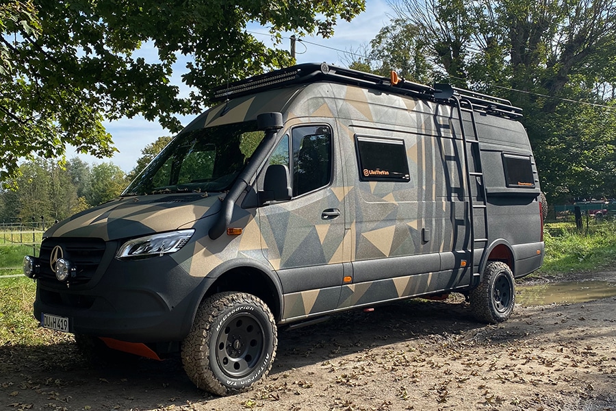 Camper mit Raptor-Lack lackieren - CamperVans Magazin