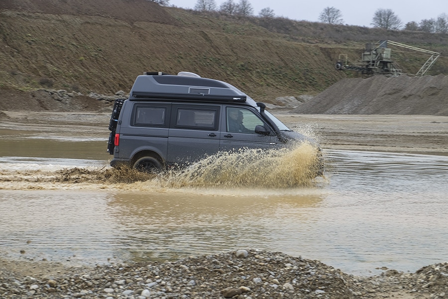 Camper Offroad-Fahrtraining Event Biberach