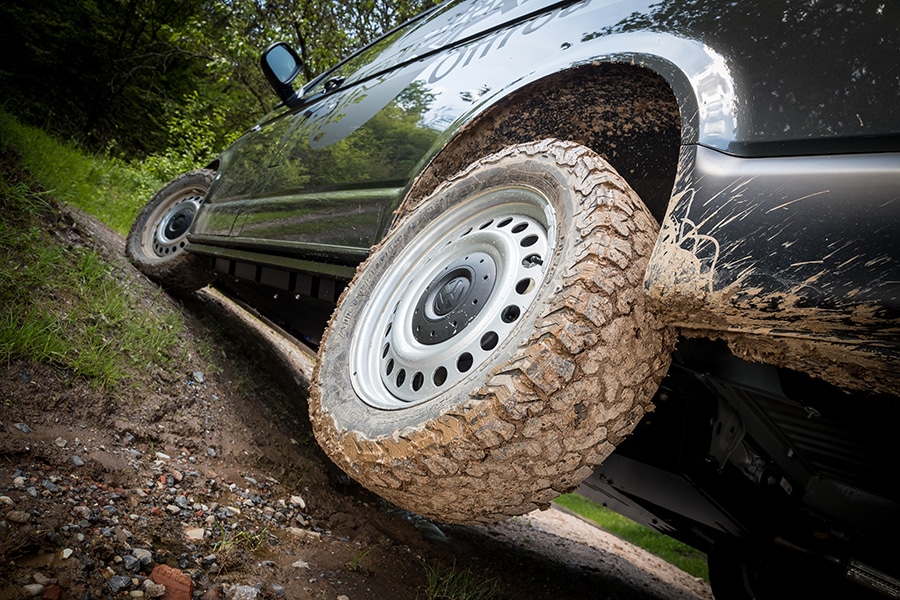 Camper Offroad-Fahrtraining Event Biberach