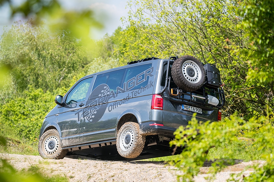 Camper Offroad-Fahrtraining Event Biberach