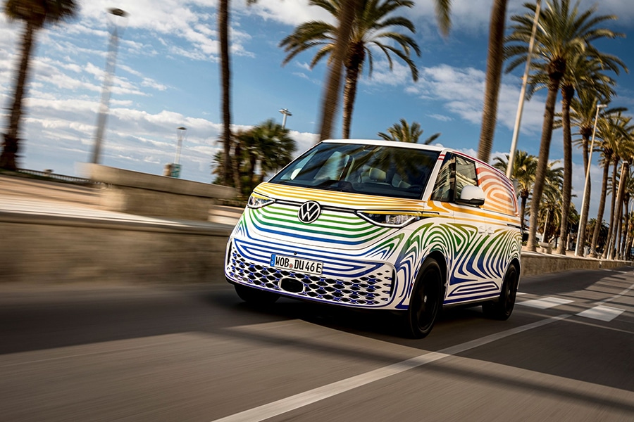 Volkswagen ID. Buzz Covered Drive