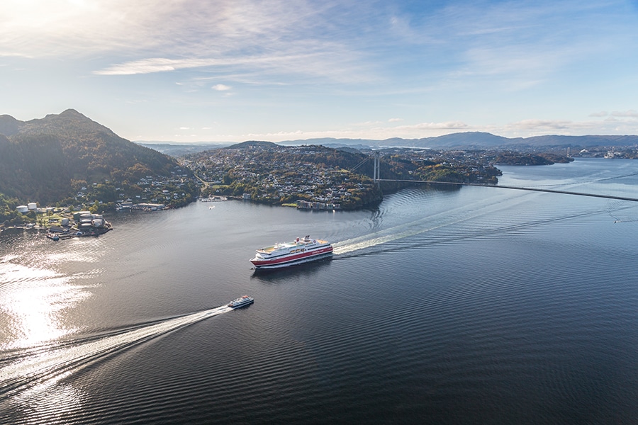 Fjord Line: Die Flotte der Reederei besteht aus vier Schiffen, die beliebte Routen in Norwegen bedienen.