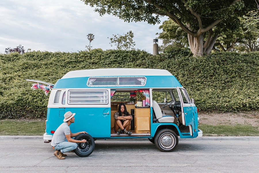 Eine Panne mit dem Camper ist ärgerlich.