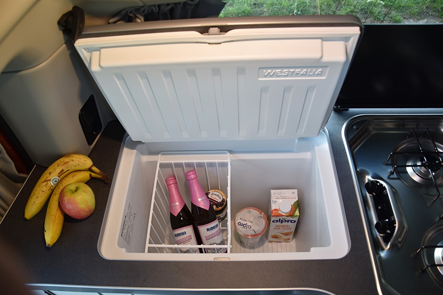 Die Kühlbox im Nugget AD