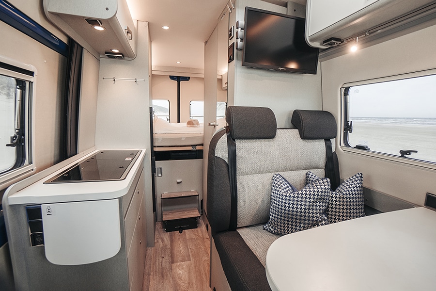 Hymer Free S Blue Evolution: Grundriss