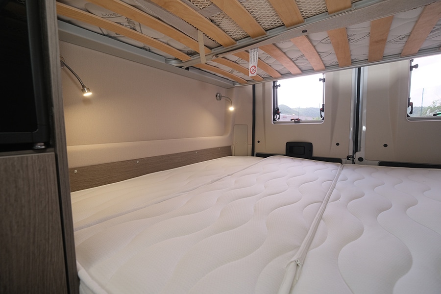 Das untere Bett im Chausson V594 Max