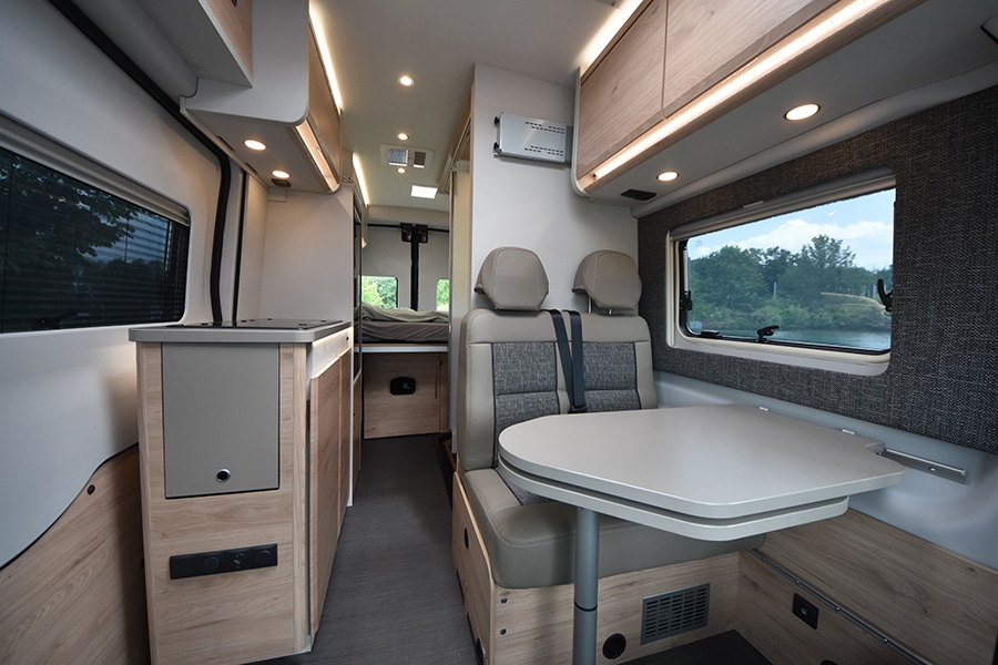 Der Wohnraum im Globetrail 590 C