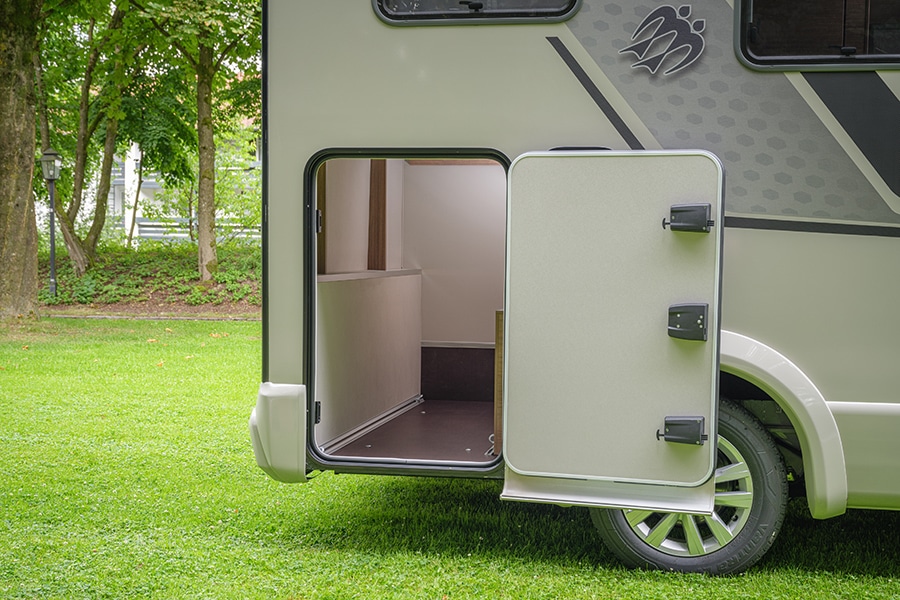 HECKGARAGE IM tOURER vAN