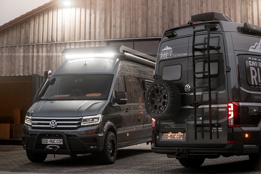 Stone Offroad Design Camper auf VW Grand California 680