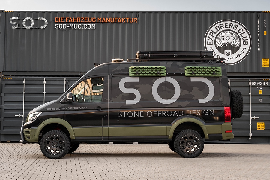 Stone Offroad Design Proline Seitenansicht vor SOD-Werkstatt