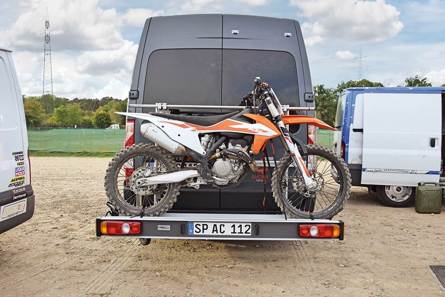 Sawiko Motorradträger am Ahorn Van 550