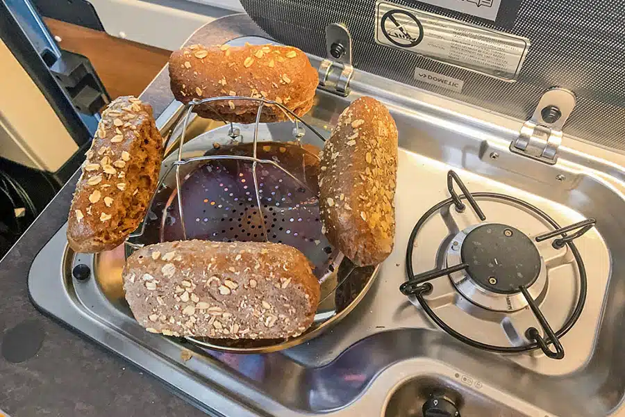 Toastaufsatz Edelstahl