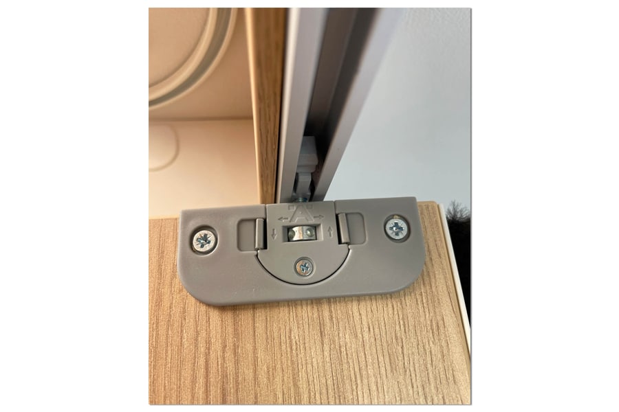 Falttür-Arretierung