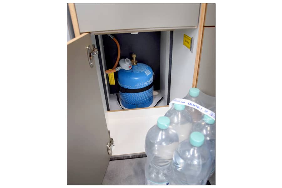 Gasflasche im Rocket One M