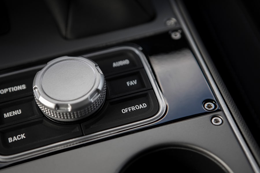 Cockpit im Ineos Grenadier