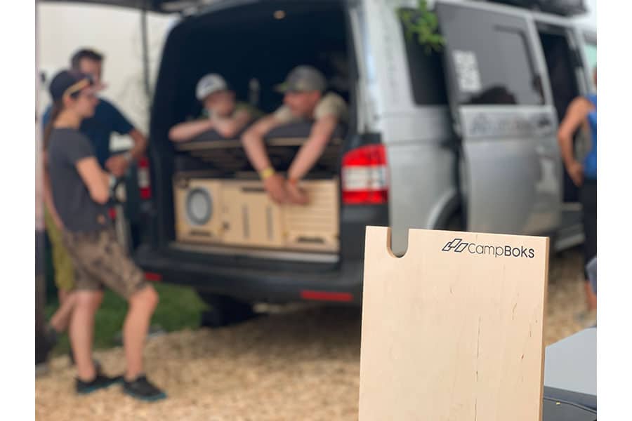 CampBoks Camping-Möbelboxen