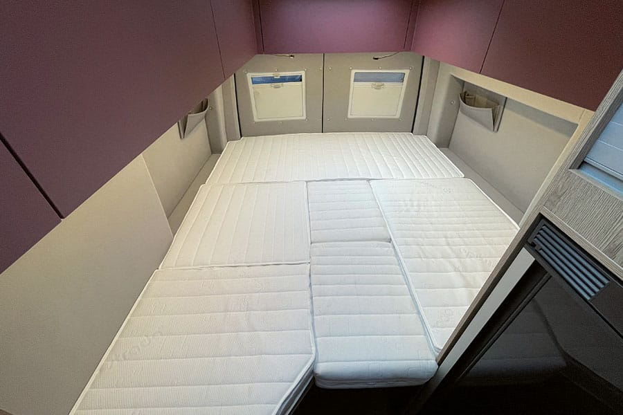 Heckbett im La Strada Regent EB