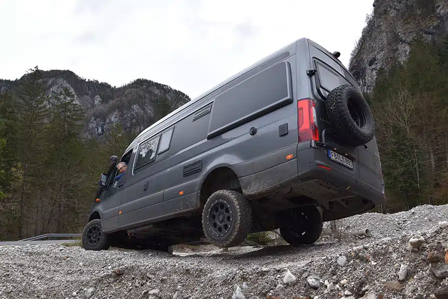 Offroad unterwegs im La Strada regent EB.