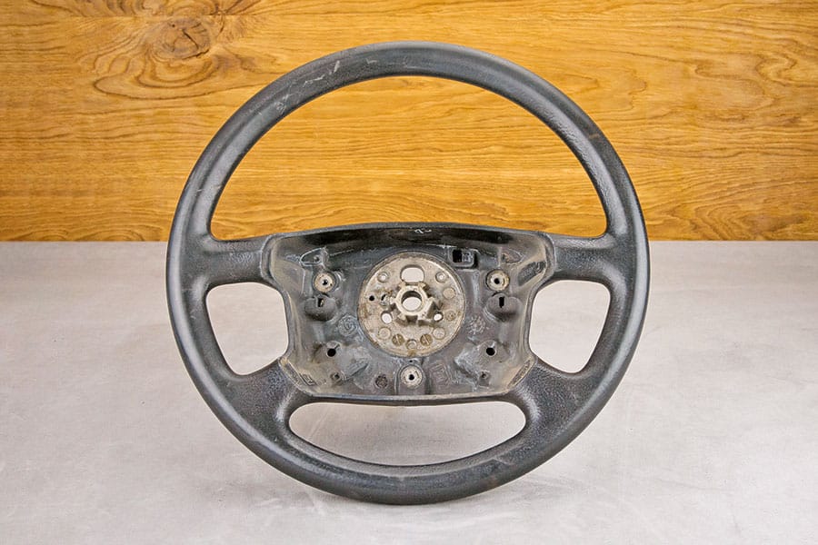 Das alte Lenkrad des T4