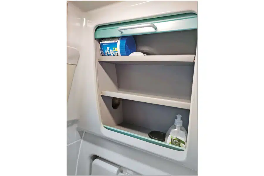 Badschrank im VW T4 Camlifornia Exclusive