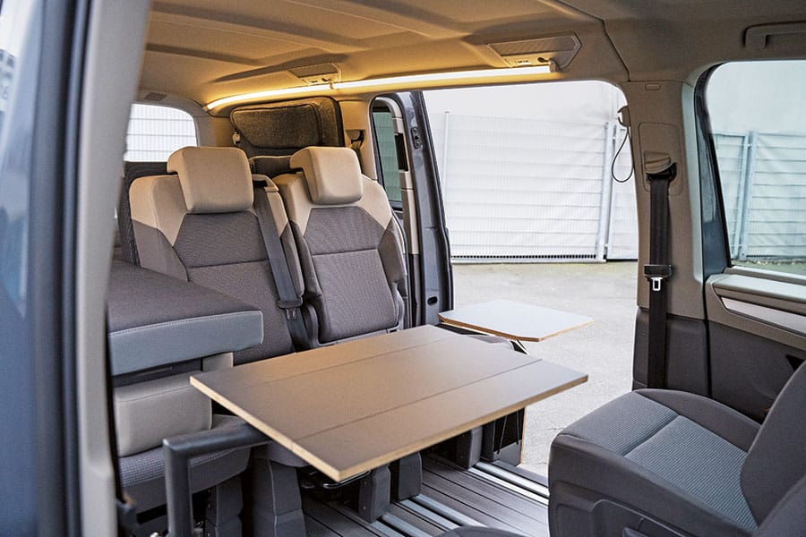 Innenraum des SpaceCamper Modular
