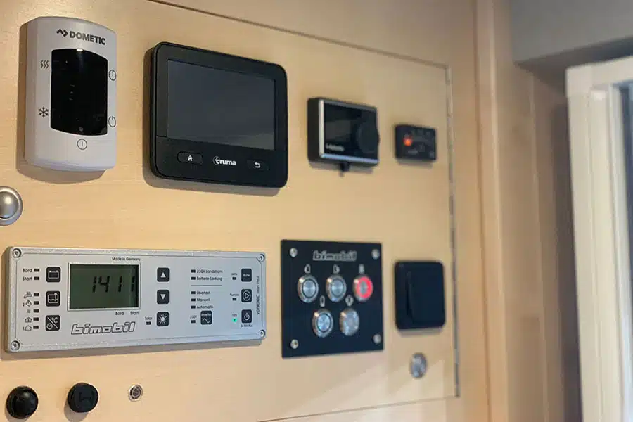 Bedienelemente im Bimobil EX 540
